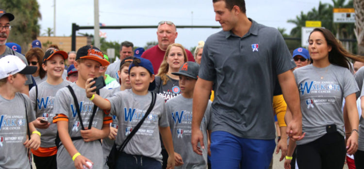 World Series Champion Anthony Rizzo holds 6th Annual Walk-Off For Cancer in Parkland