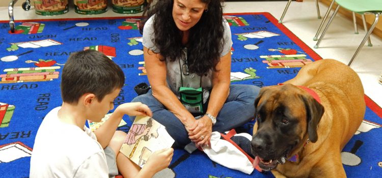 Reading ‘Goes to the Dogs’ at Parkland Library Program for Kids