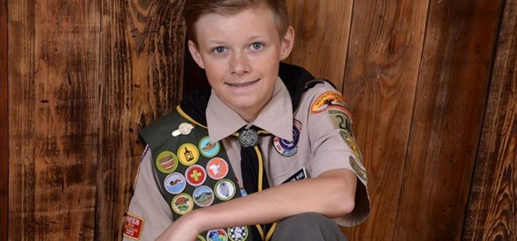 Parkland Resident Earns Coveted Eagle Scout Award at 14