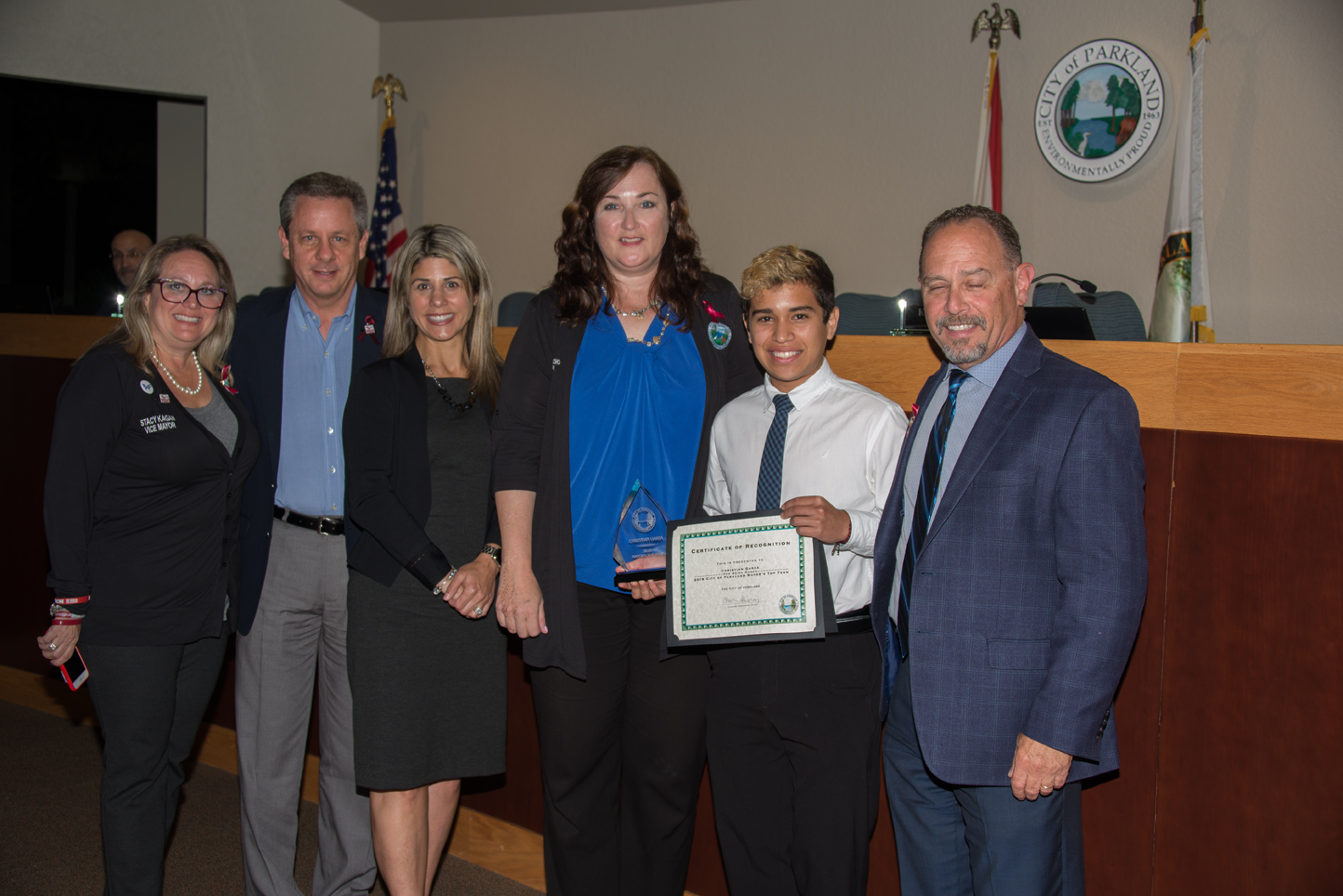 Parkland Students Take Home Awards at City Commission Meeting 3