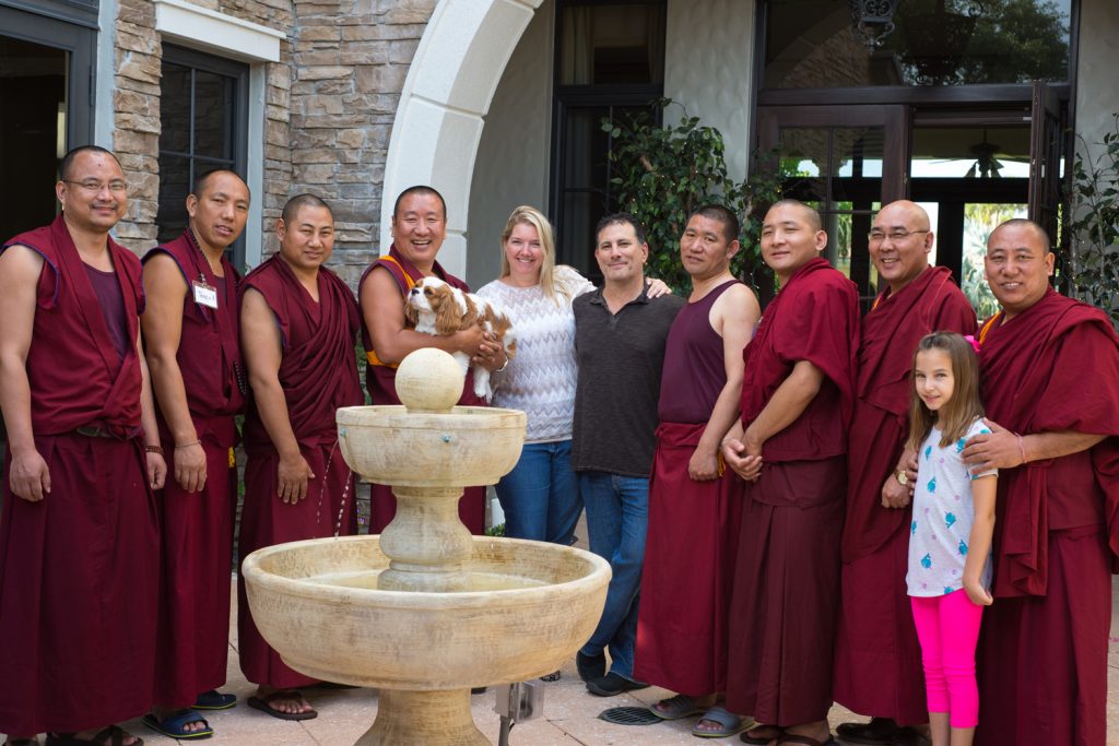 Parkland Family Play Host to Eight Tibetan Buddhist Monks 2