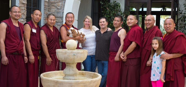 Parkland Family Play Host to Eight Tibetan Buddhist Monks
