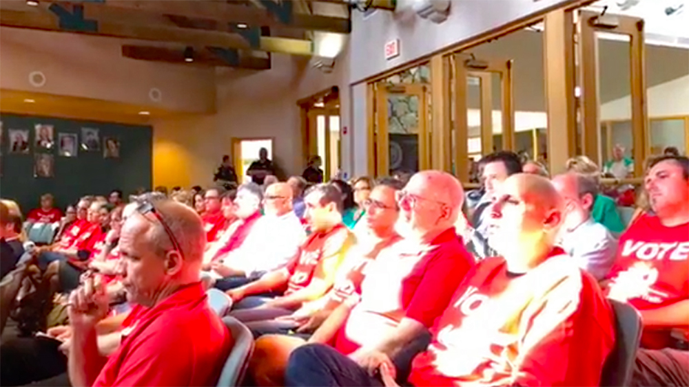 Parkland Residents Protest New Charter School at Special Meeting 2