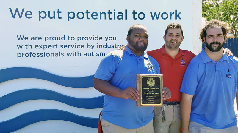 Parkland's Rising Tide Car Wash Honored as One of 12 Florida Exceptional Employers 3