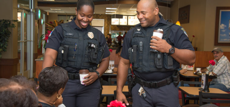 Broward Sheriff’s Office Joins Coral Springs Police for  ‘Coffee with a Cop’