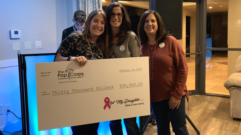 Not My Daughter Find a Cure Now Donates $30,000 to Greater Broward Pap Corps 3