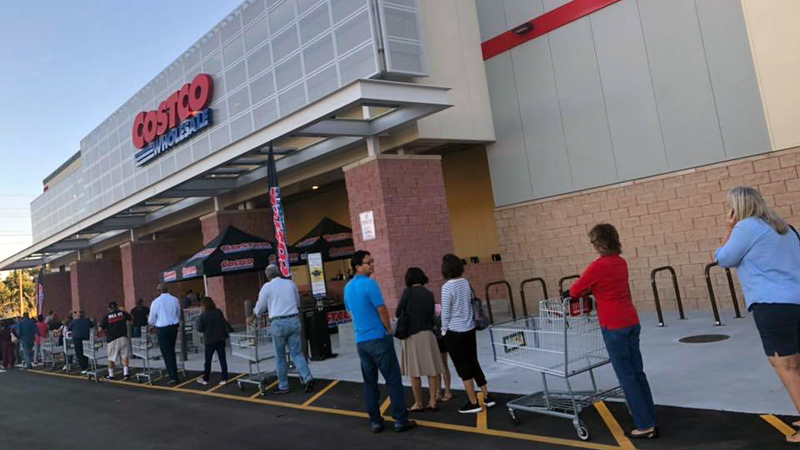 Customers Flock to the Grand Opening of Costco in Coral Springs 2