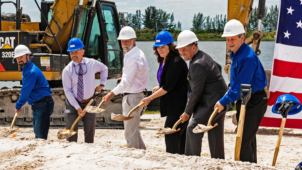 Groundbreaking Held for State-of-the-Art Clubhouse at Parkland Bay 3