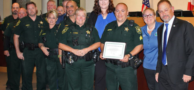 Parkland School Resource Officers Honored by City Commission