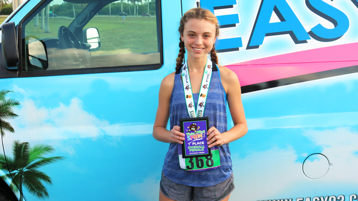 Parkland Resident Wins Girl Scouts Thin Mint Sprint 5K 1