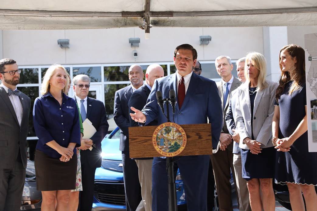 Governor DeSantis Announces Plan for Expansion of Florida’s Electric Vehicle Infrastructure 2