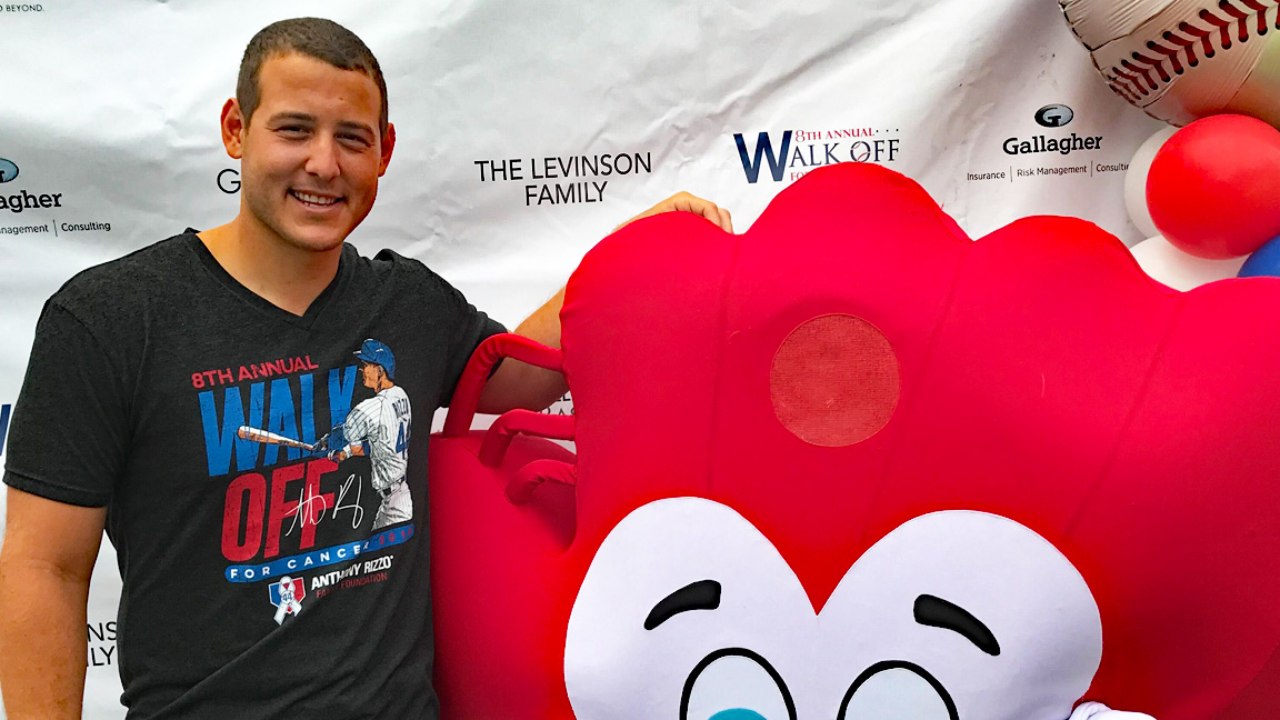 Chicago Cub Anthony Rizzo raises $1.3 million for kids with cancer