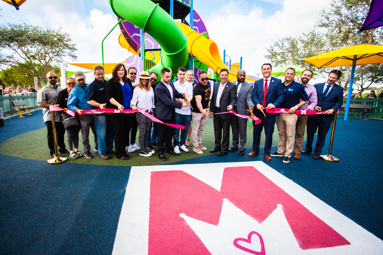 VIDEO: Playground Dedicated to Parkland Victim Meadow Pollack Holds Ribbon-Cutting 3