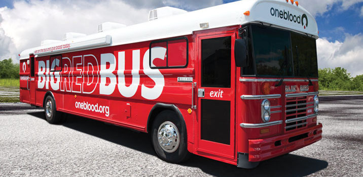 Donate Blood with the Big Red Bus at Toy Express in Coral Springs