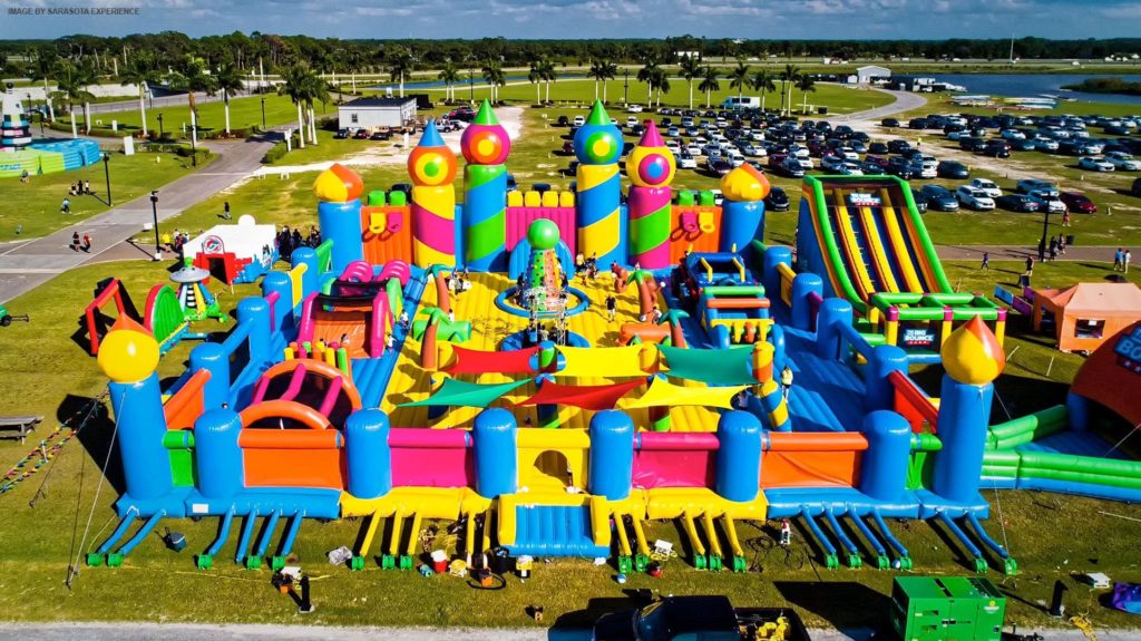 ‘World’s Largest Bounce House’ Set to Inflate in Boca Raton Beginning