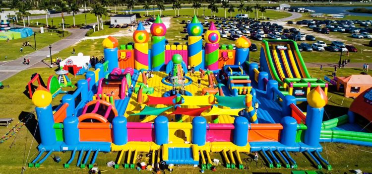 ‘World’s Largest Bounce House’ Returns to Boca Raton