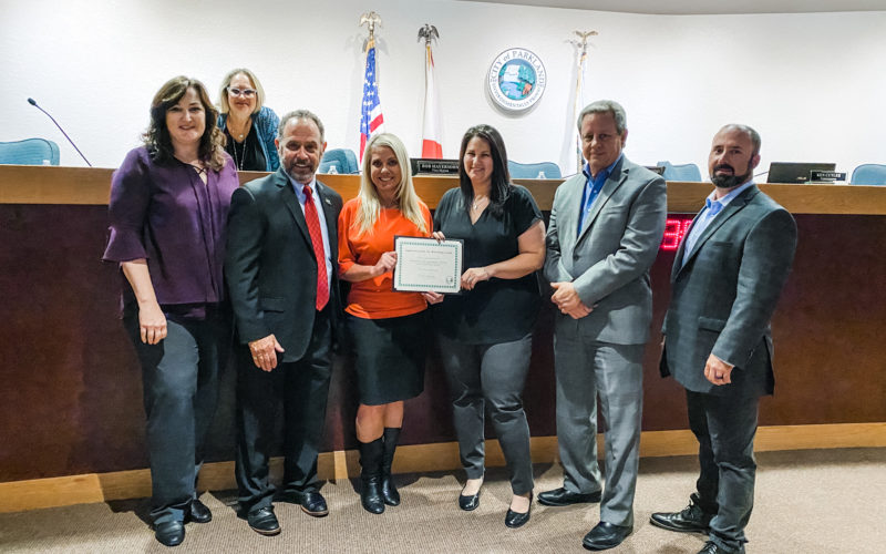 Parkland City Commission Recognitions
