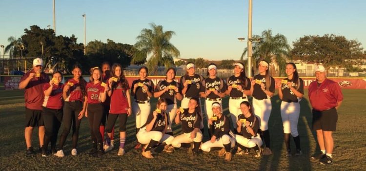 Marjory Stoneman Douglas Softball Outscore Opponents 29-0 in Last Two Games
