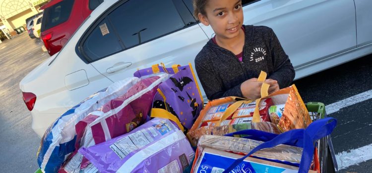 4th Grader Organizes Hundreds of Meals for Children in Need