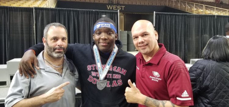Frais Becomes First Marjory Stoneman Douglas Wrestler to Place at States since 2011