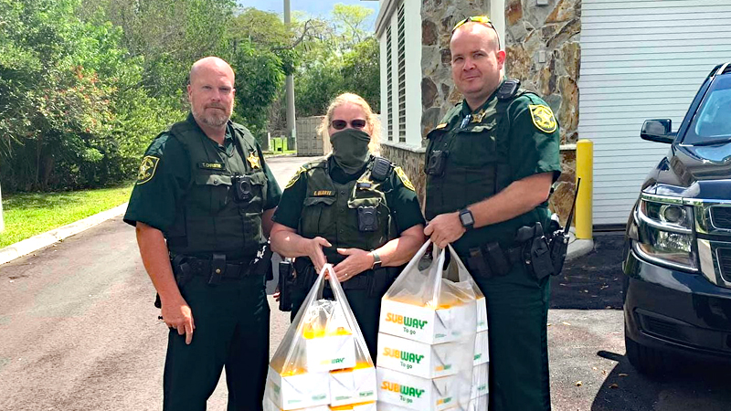 Parkland Business Owner Provides Lunches to Frontline Heroes