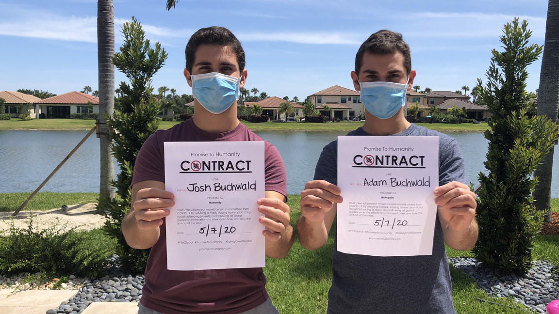 Parkland Brothers Continue Activism With Promise To Humanity