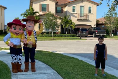 Disney-Style Parade Delights Residents in Parkland Community