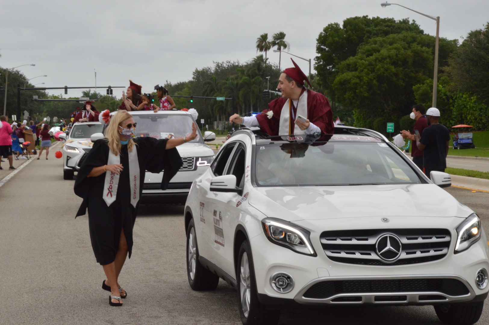 First-Ever Marjory Stoneman Douglas High School Parade Celebrates Seniors 21