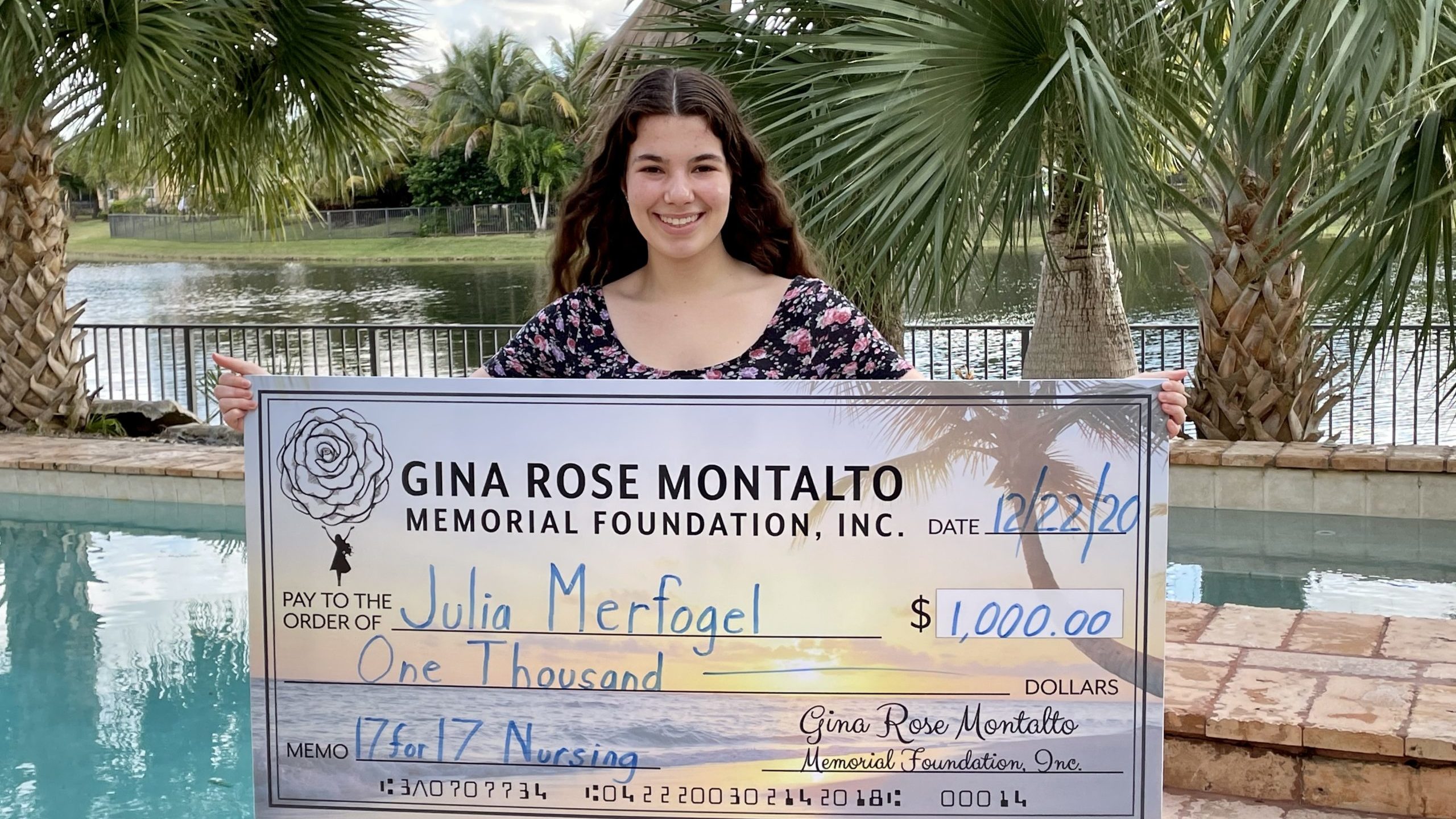 Gina Rose Montalto scholarships