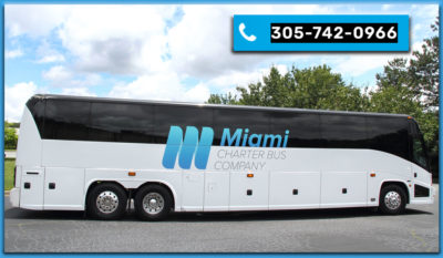 Miami charter bus company