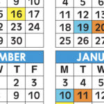 Official 2020/21 Broward County Public Schools Color Calendar