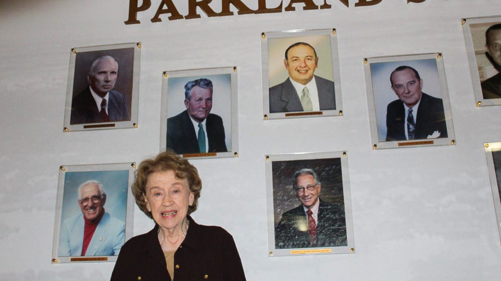 Lois Blount, Widow of Parkland's Founder Dies at 95 12