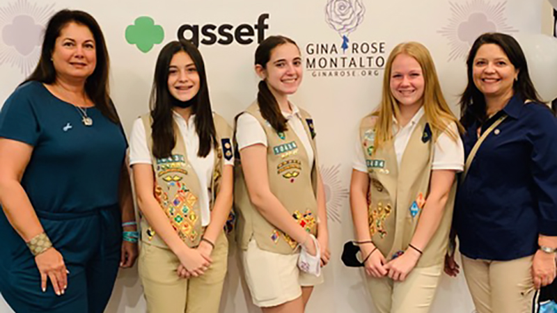 Gina Montalto Foundation Hosts 3rd Annual Girl Scout Event; Local Troop Sweeps Silver Awards