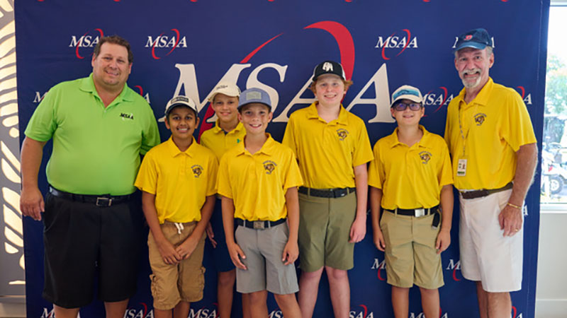 Westglades Middle School Boys Golf Places 4th in MSAA Championship