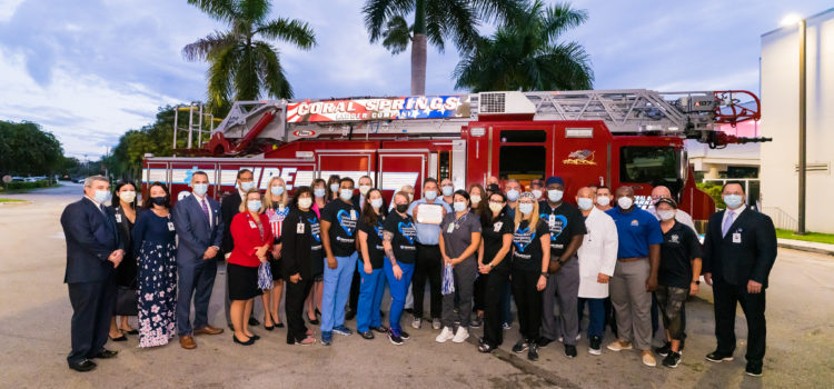 Emergency Nurses Recognized at Broward Health Coral Springs