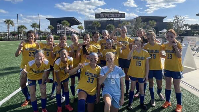 Westglades Middle School Scores Girls Soccer Scores 8 Goals to Win MSAA Championship