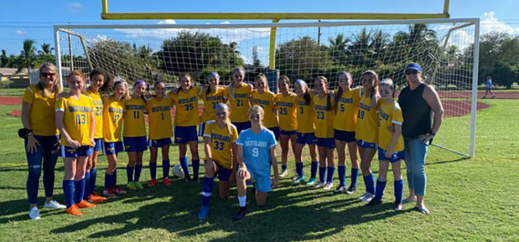 Westglades Middle School Girls Soccer Advances to MSAA Final