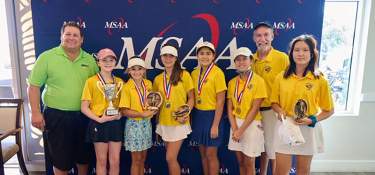 Westglades Middle School Girls Golf Team Wins MSAA Championship