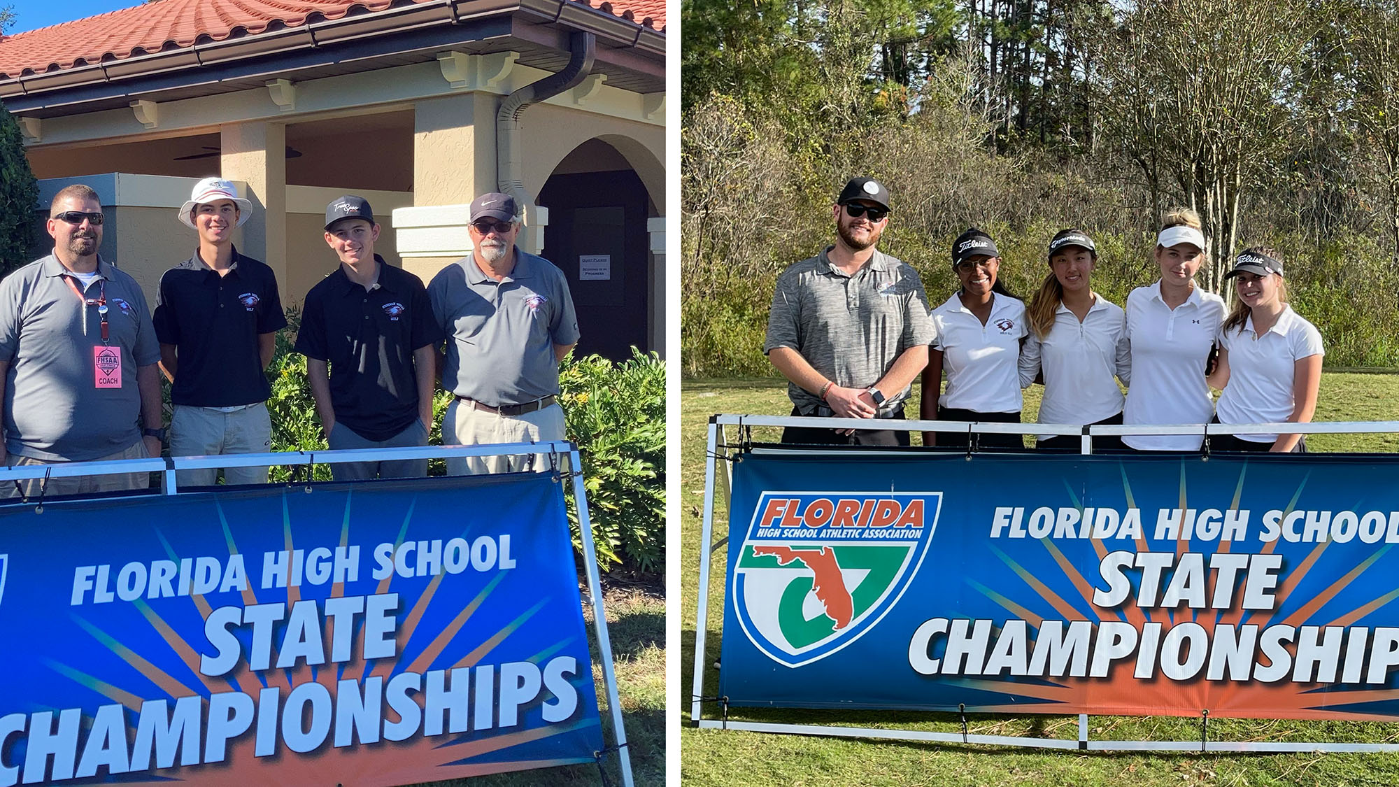 7 Marjory Stoneman Douglas Golfers from Boys and Girls Team Compete in States
