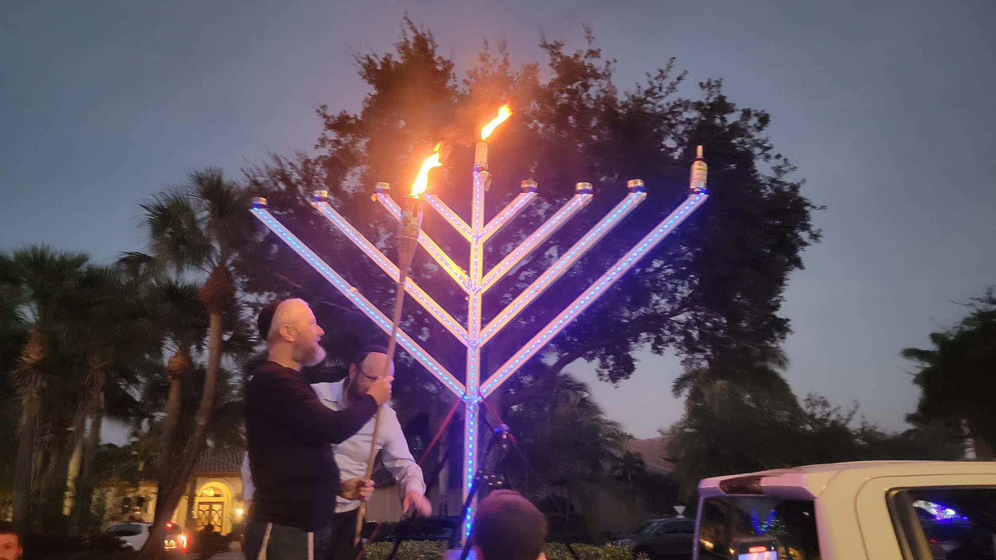 Chabad of Parkland Brings Hanukkah to Your Home