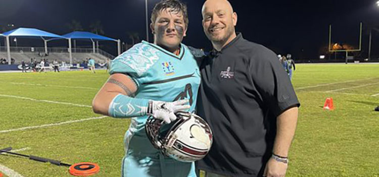 Marjory Stoneman Douglas Football Player Competes in All-Star Game