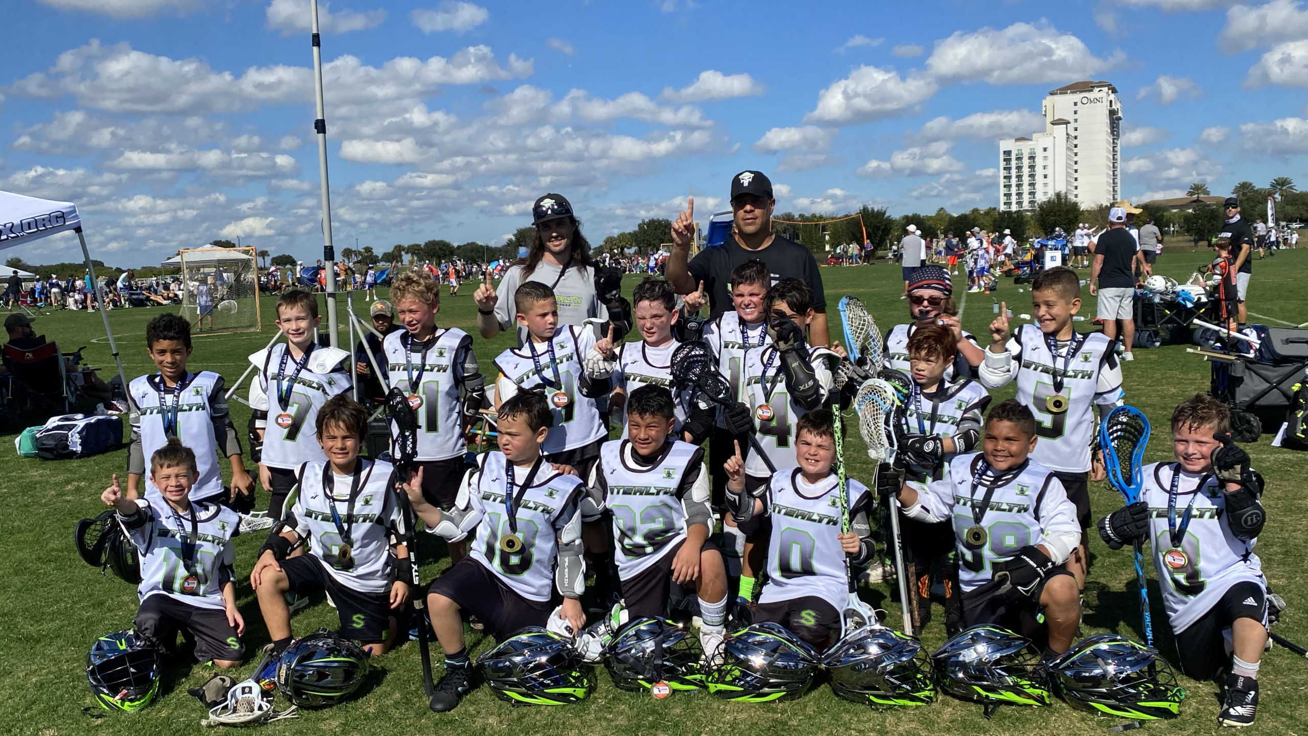 It was a memorable weekend for the Parkland Travel Stealth Lacrosse, with three teams winning the Orlando Open on December 4-5.