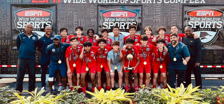Parkland 2007 Travel Soccer Team Wins Championship to Close Out 2021 in Orlando
