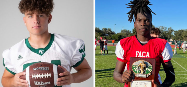 Parkland Residents Gordon and Louis Selected to Broward-Dade All-Star Football Game
