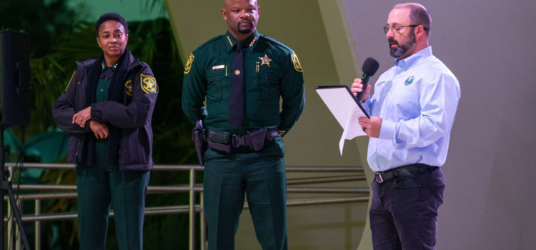 Sheriff Tony Attends Parkland’s MLK Day Celebration