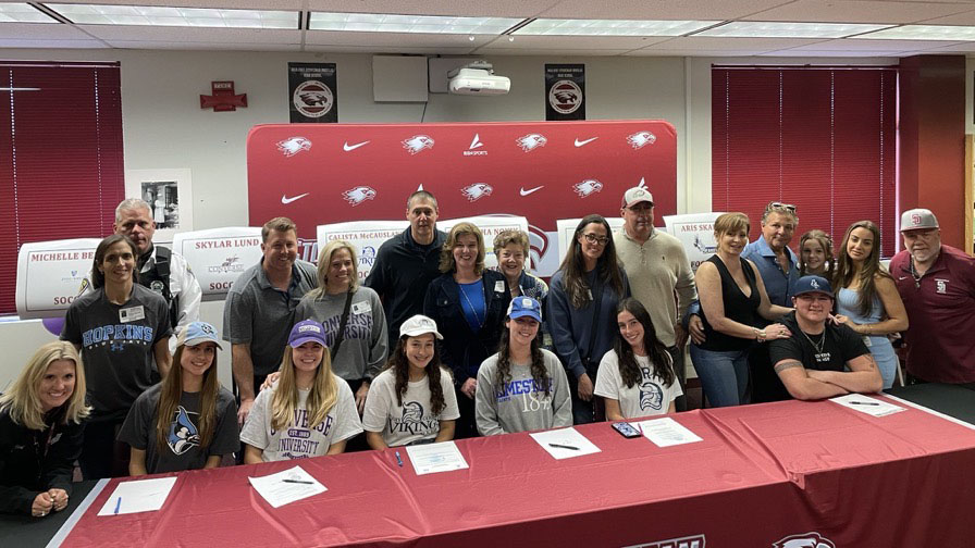7 Marjory Stoneman Douglas Athletes Sign Letter of Intent to Play in College