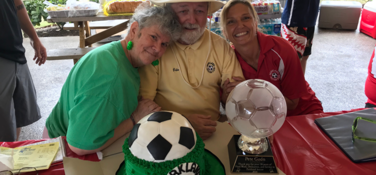 Parkland Soccer Club Honors Pete and Lindo Gado at a March 12 Event