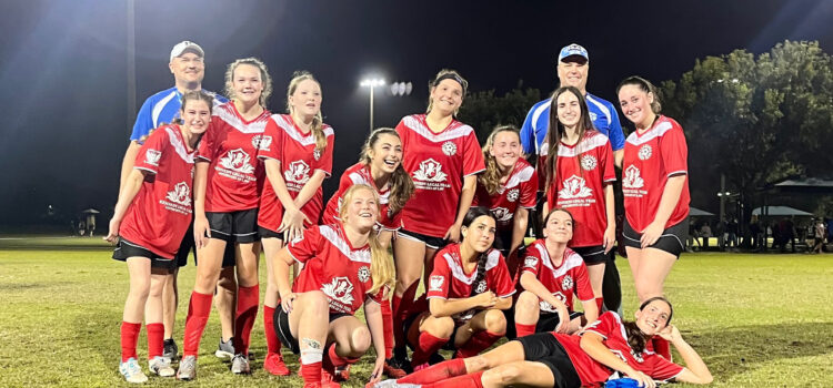 Parkland Travel Soccer Teams Wins U18 Tournament at Pines Trail Park