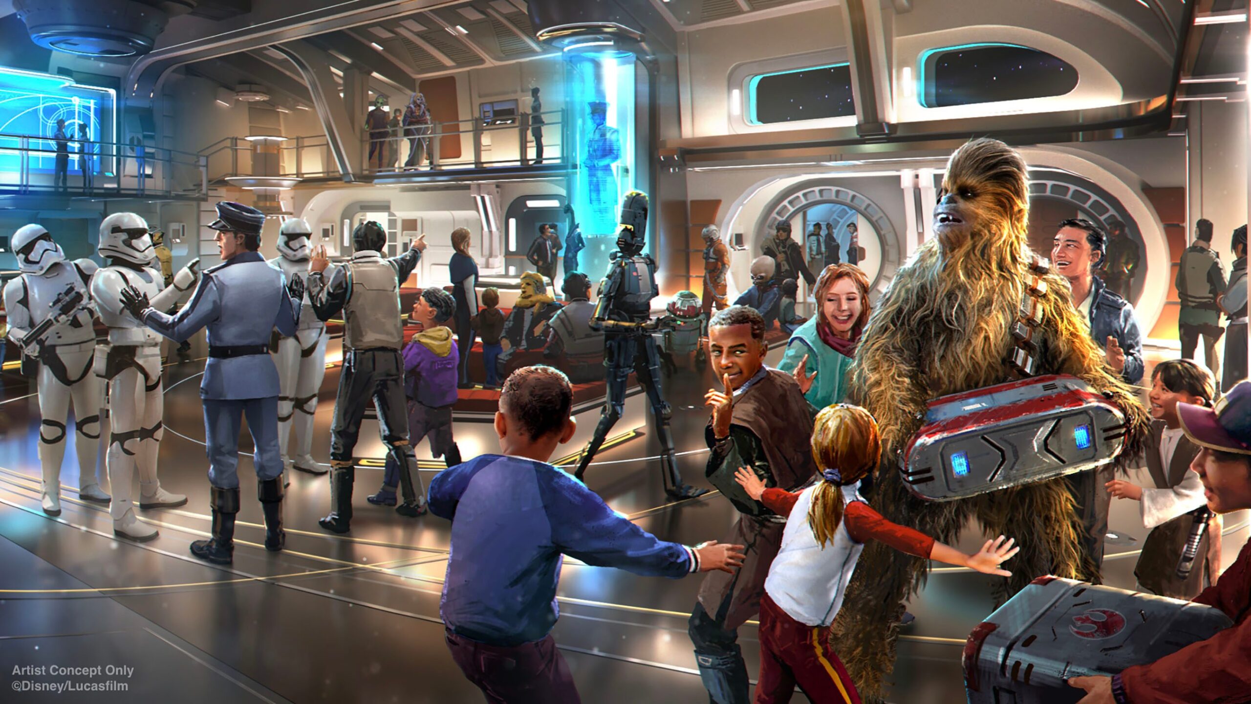 We're Getting Ready to Board Disney's Star Wars: Galactic Starcruiser 1