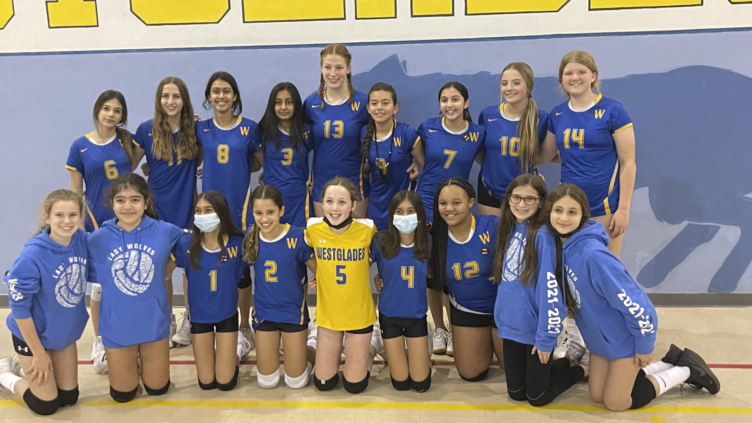 Westglades Middle School Volleyball Teams Posts Undefeated Regular Season
